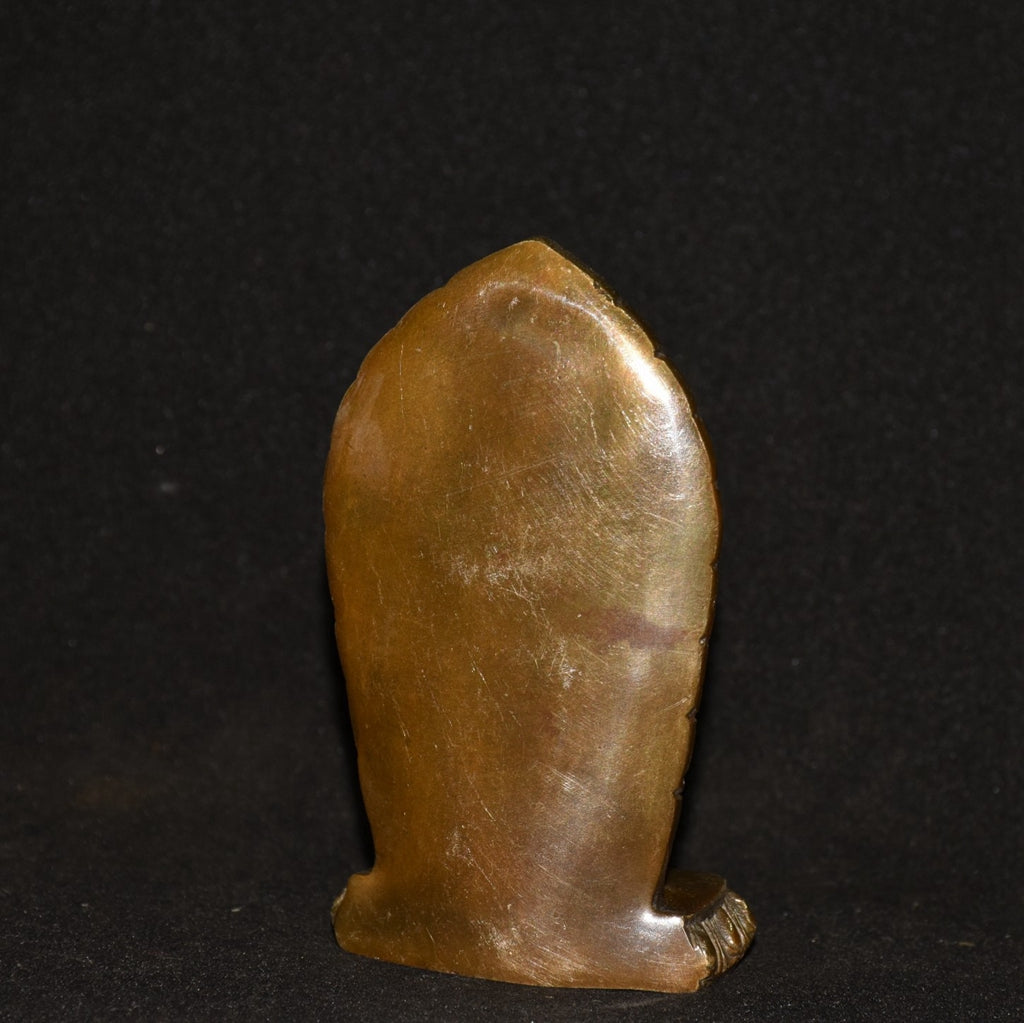 Pure copper imitation purple copper station thousand handed Guanyin ornaments