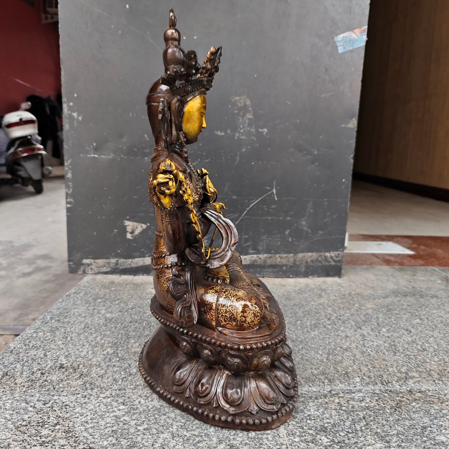 Chinese Antique Pure Copper Tara