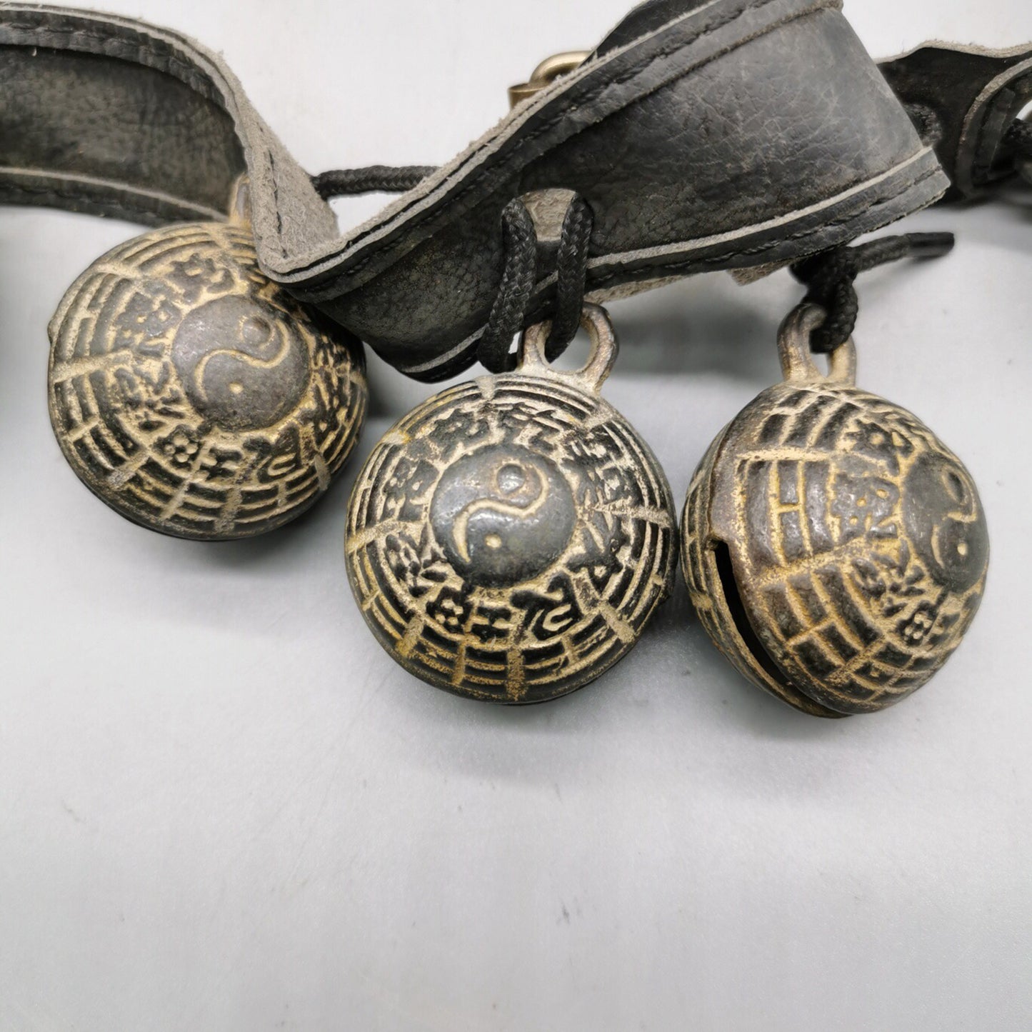 Chinese antique pure copper horse bell