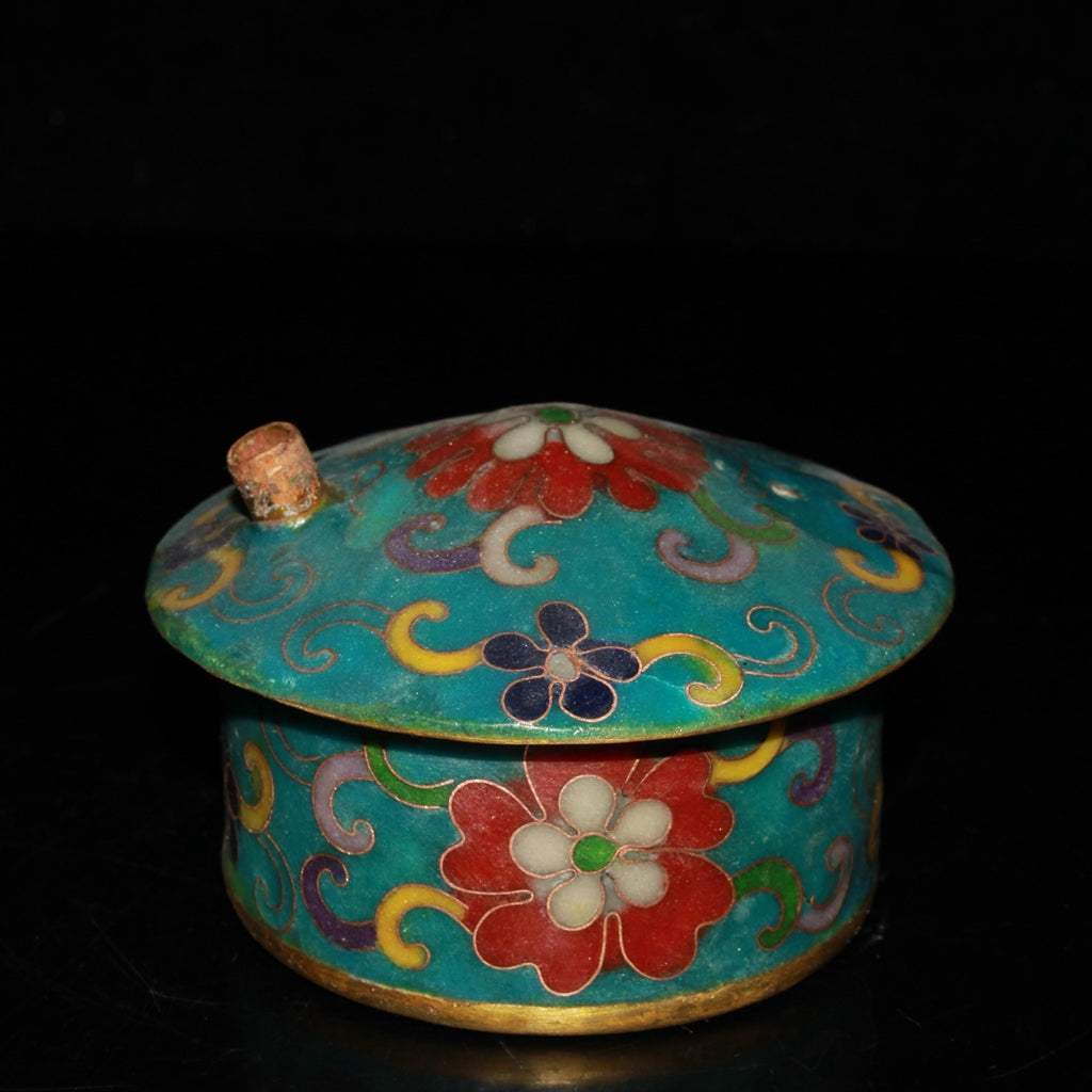 Pure copper cloisonn é filigree house water droplet ornaments
