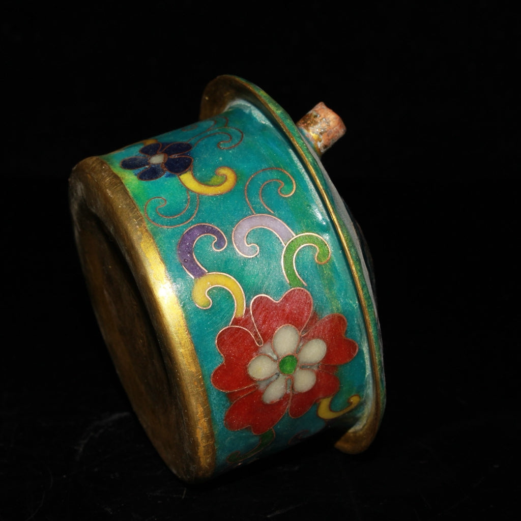 Pure copper cloisonn é filigree house water droplet ornaments