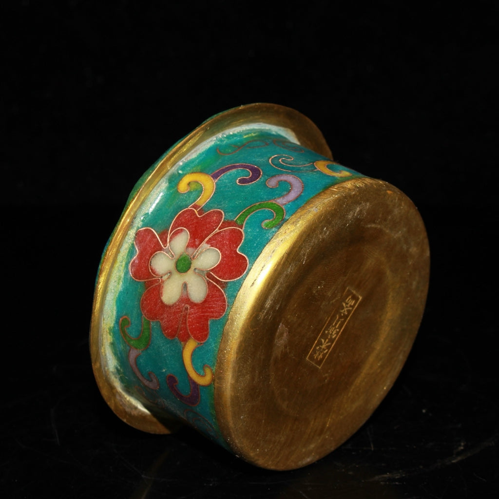 Pure copper cloisonn é filigree house water droplet ornaments
