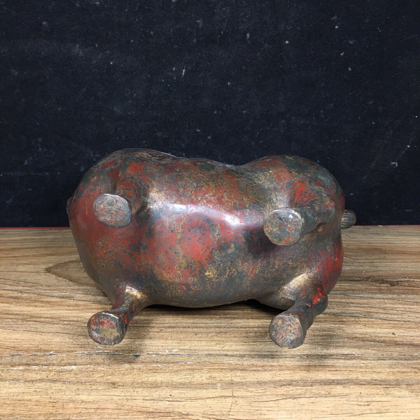 Chinese antique pure copper Tang horse ornament