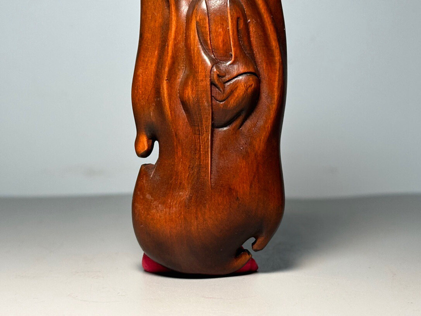 Chinese antique boxwood carving of the formless Guanyin
