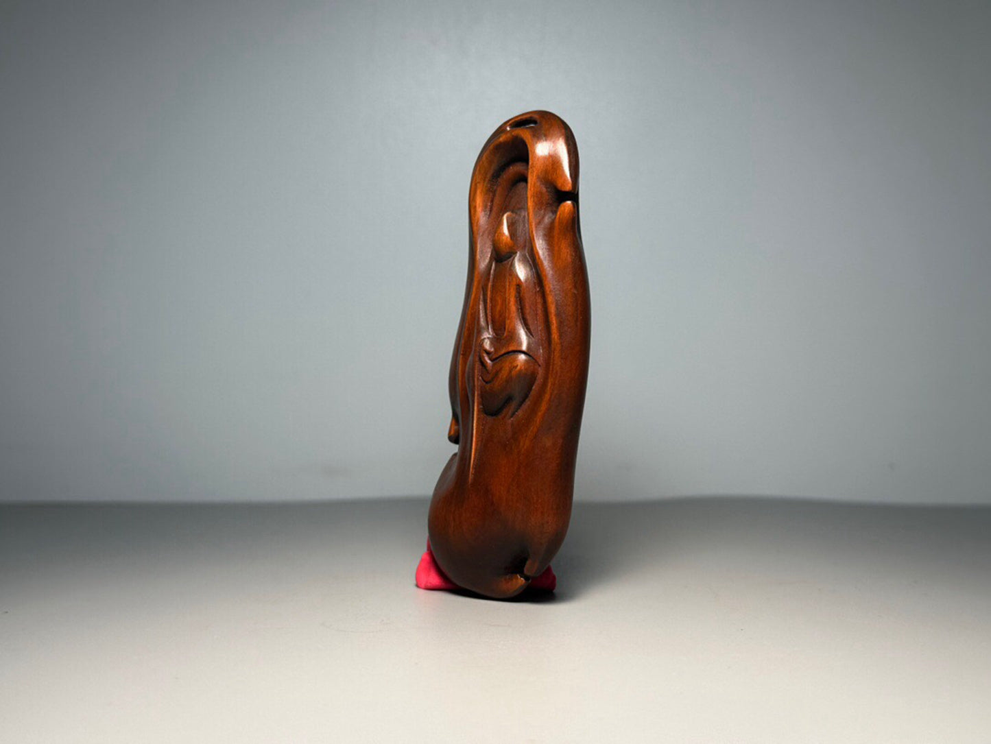 Chinese antique boxwood carving of the formless Guanyin