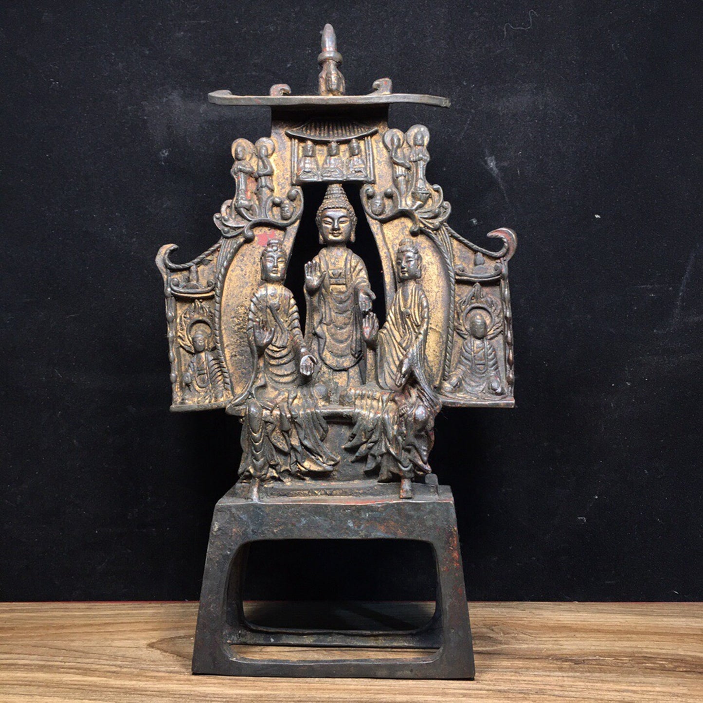 Chinese antique pure copper Northern Wei Buddha statue