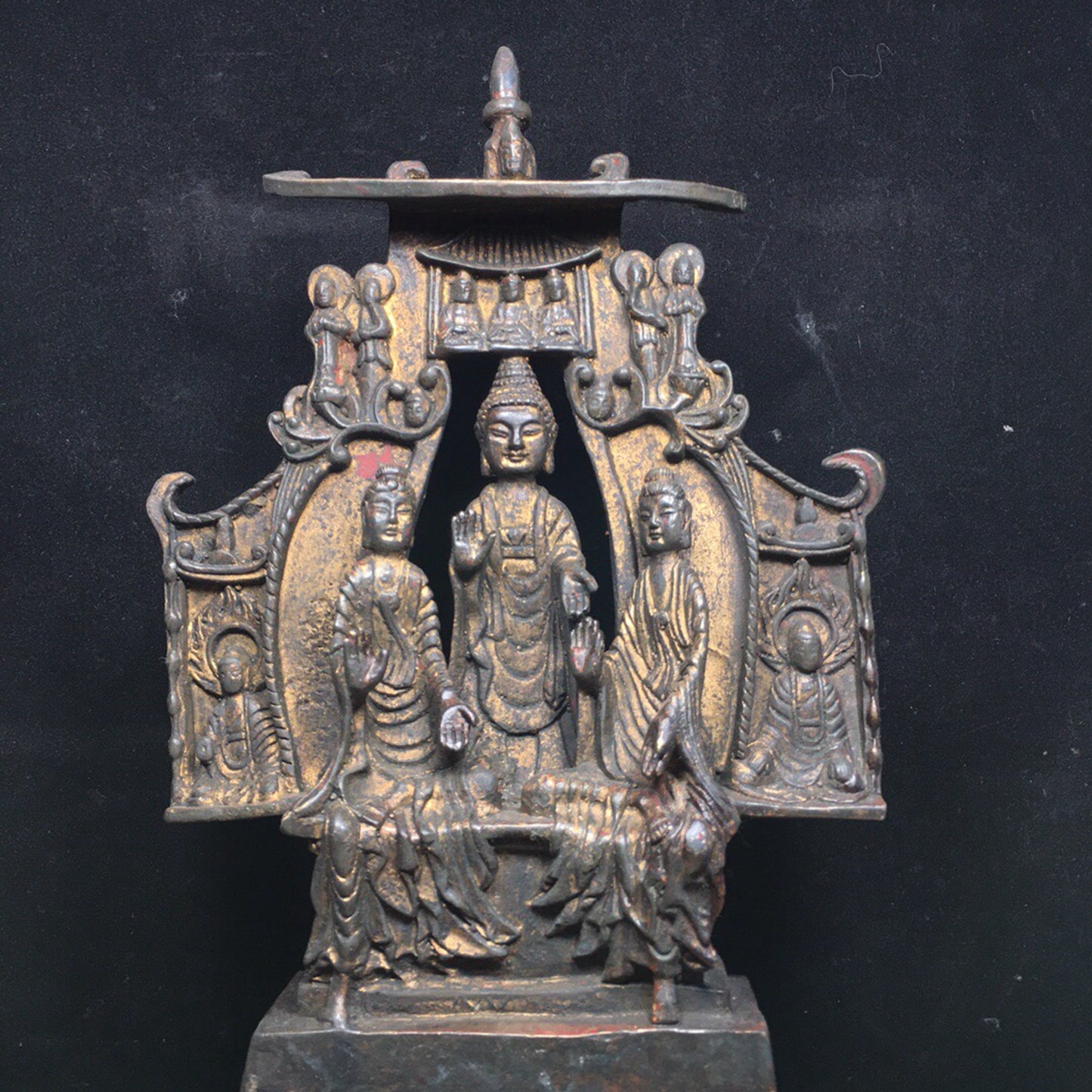 Chinese antique pure copper Northern Wei Buddha statue