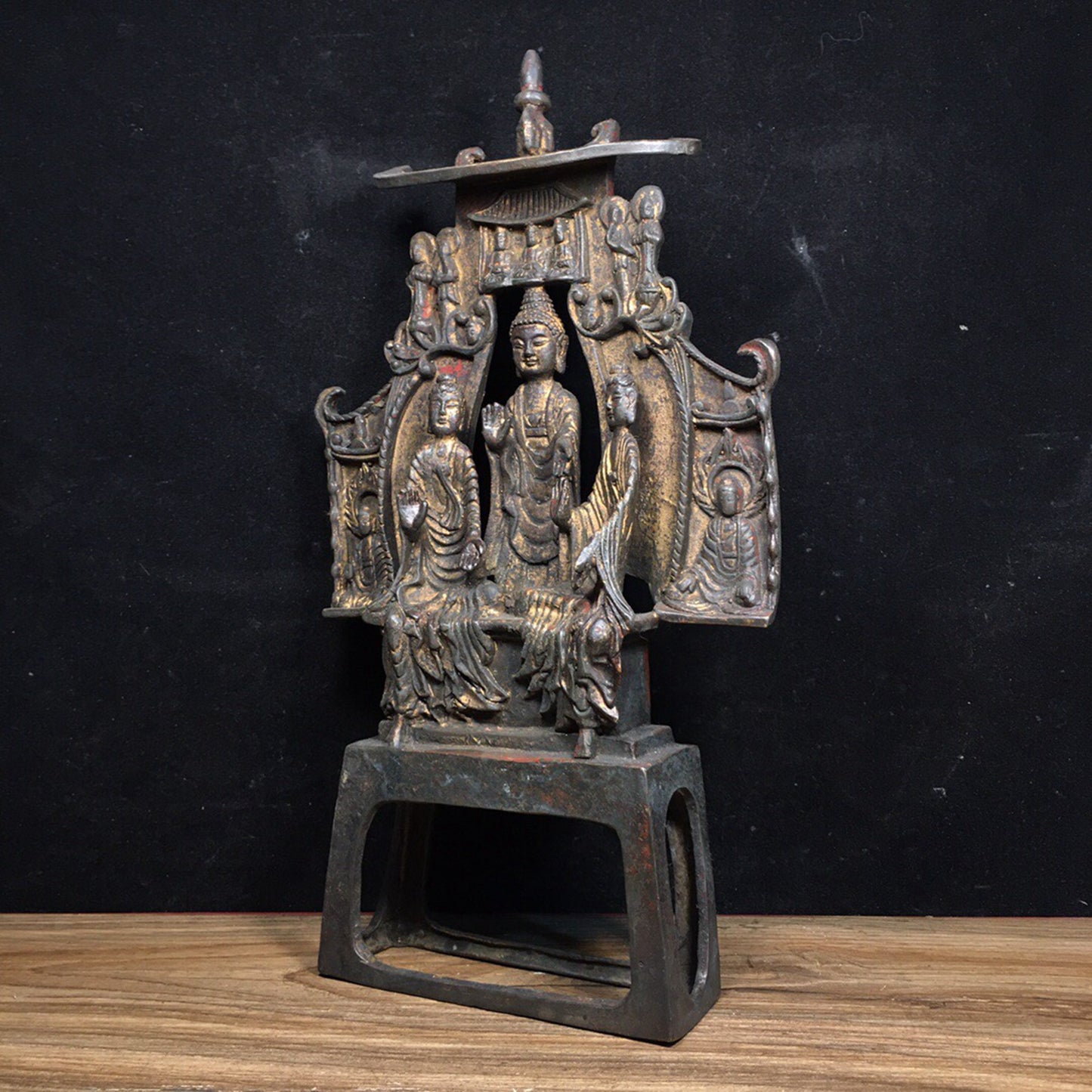Chinese antique pure copper Northern Wei Buddha statue