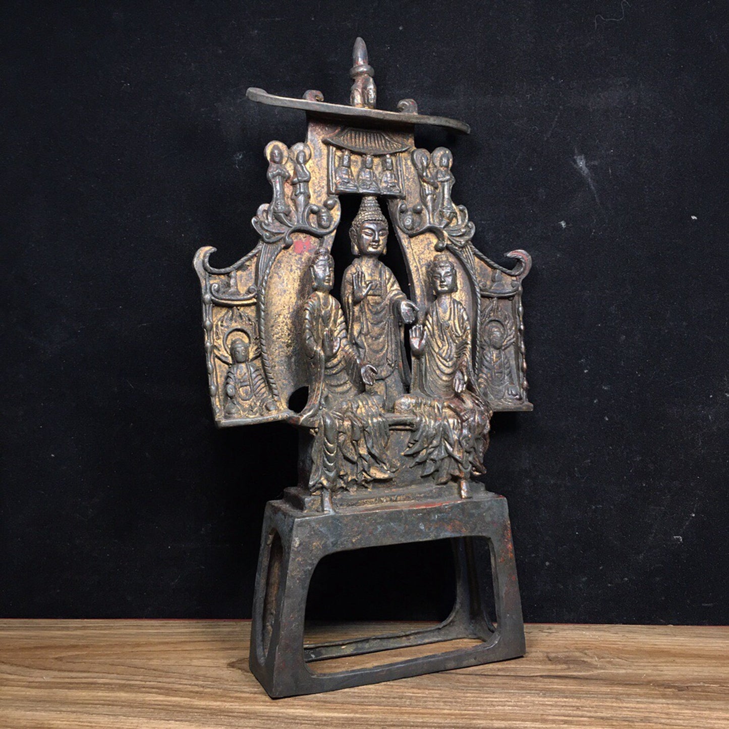 Chinese antique pure copper Northern Wei Buddha statue