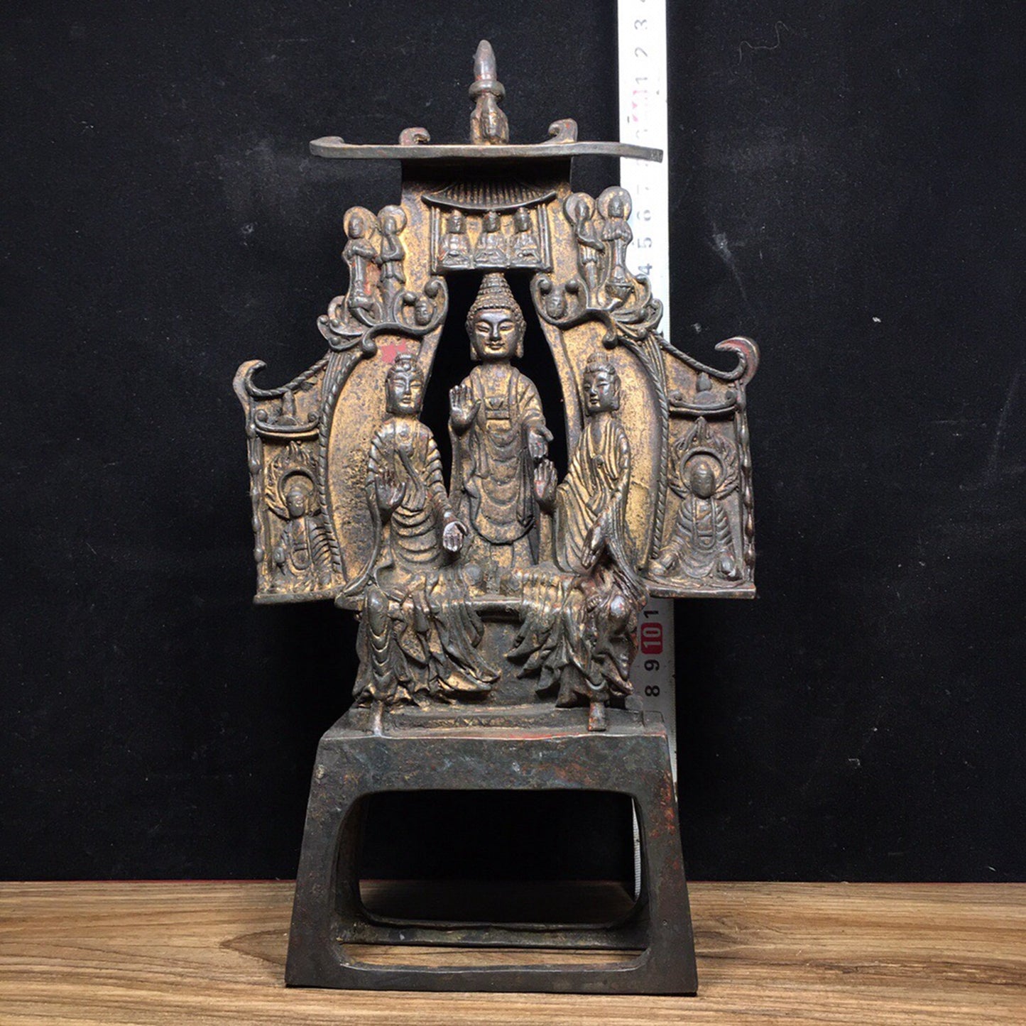 Chinese antique pure copper Northern Wei Buddha statue