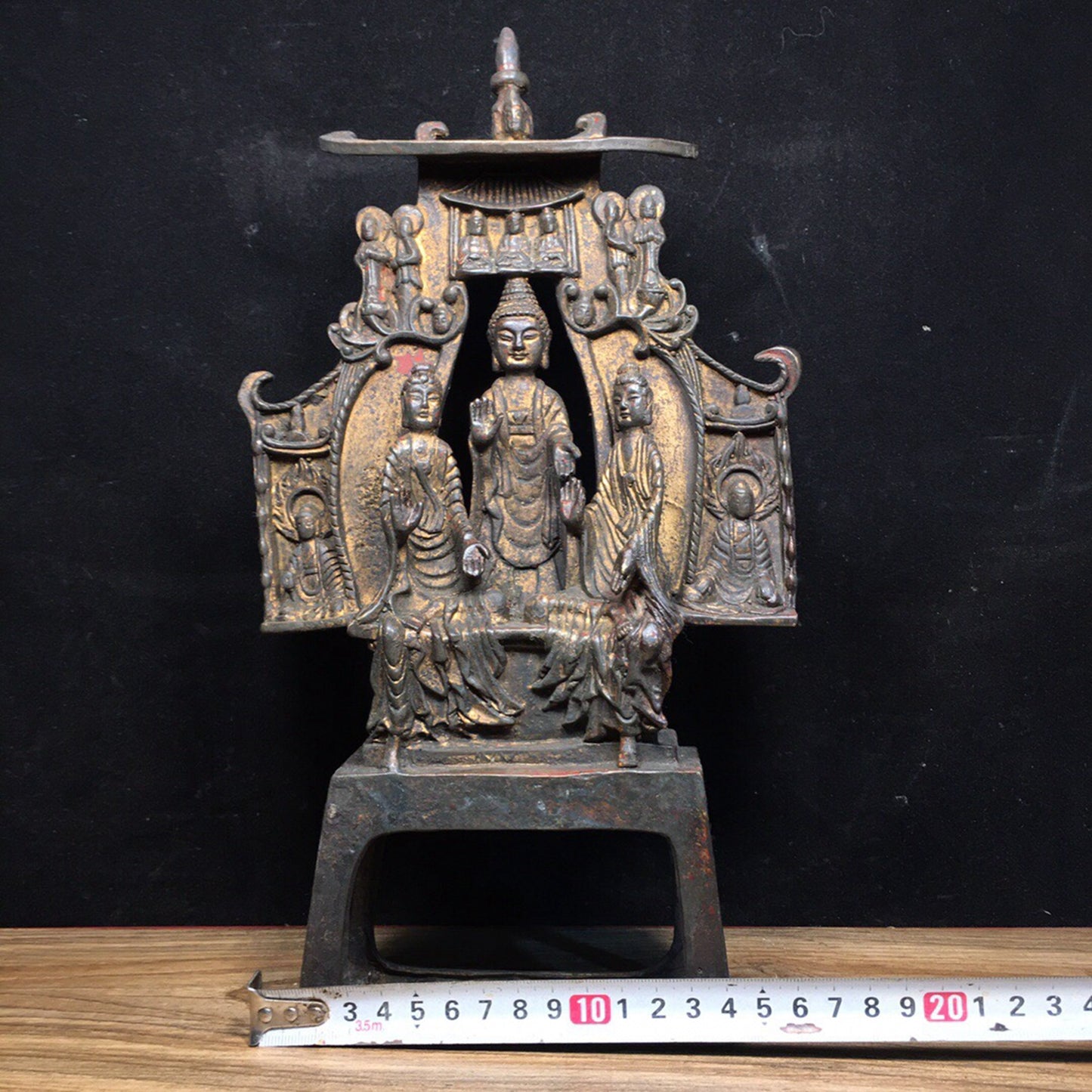 Chinese antique pure copper Northern Wei Buddha statue