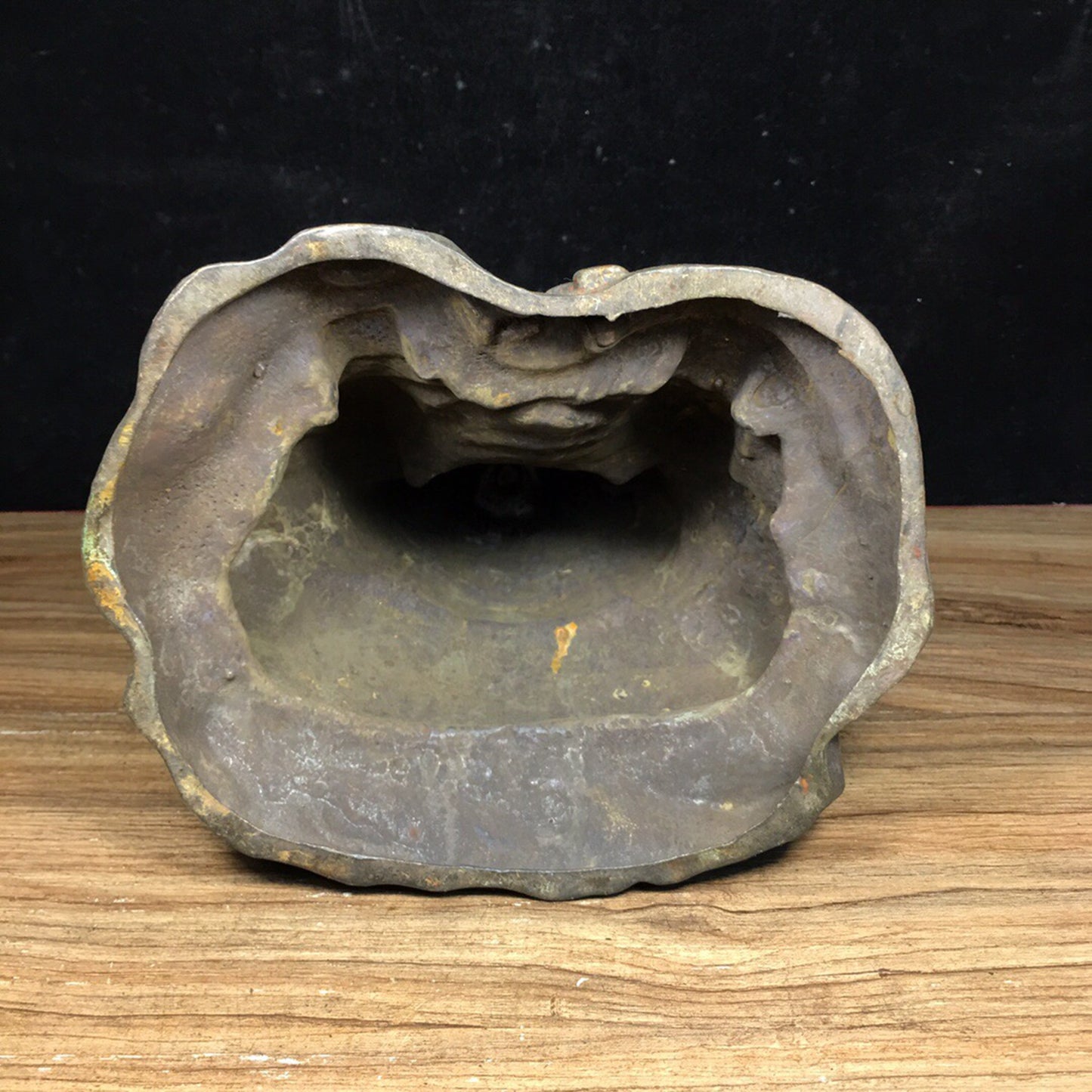 Chinese antique pure copper Zhenwu Emperor ornament