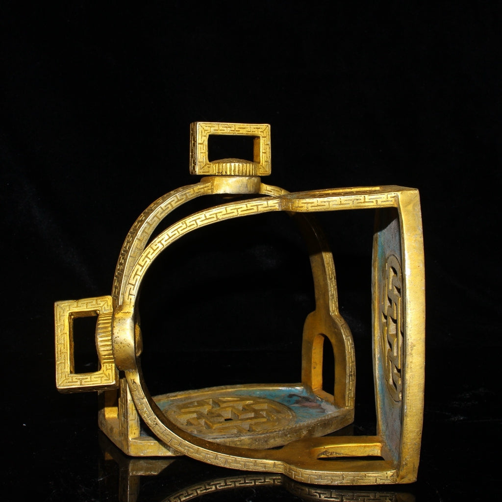 Pure copper cloisonn é riding accessories