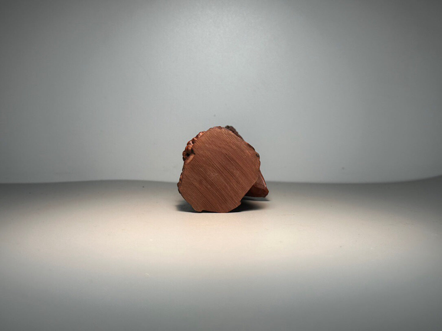 Chinese antique boxwood eagle carving