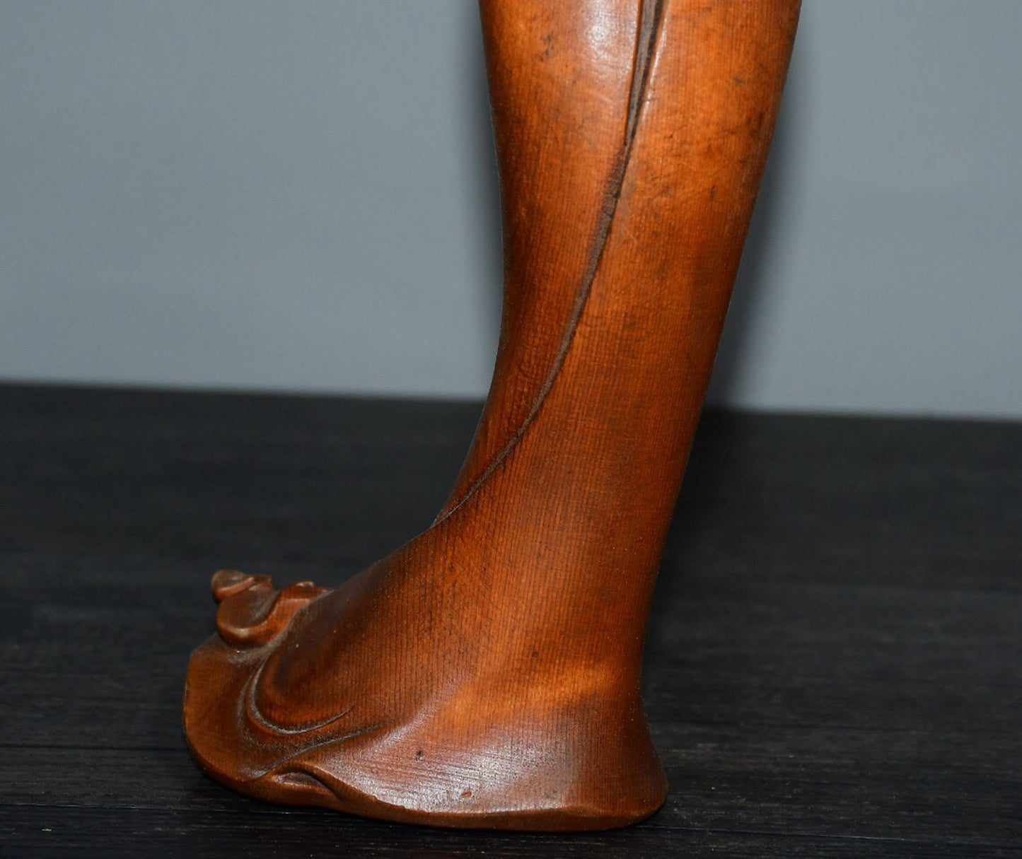 Chinese antique boxwood enlightenment ornaments