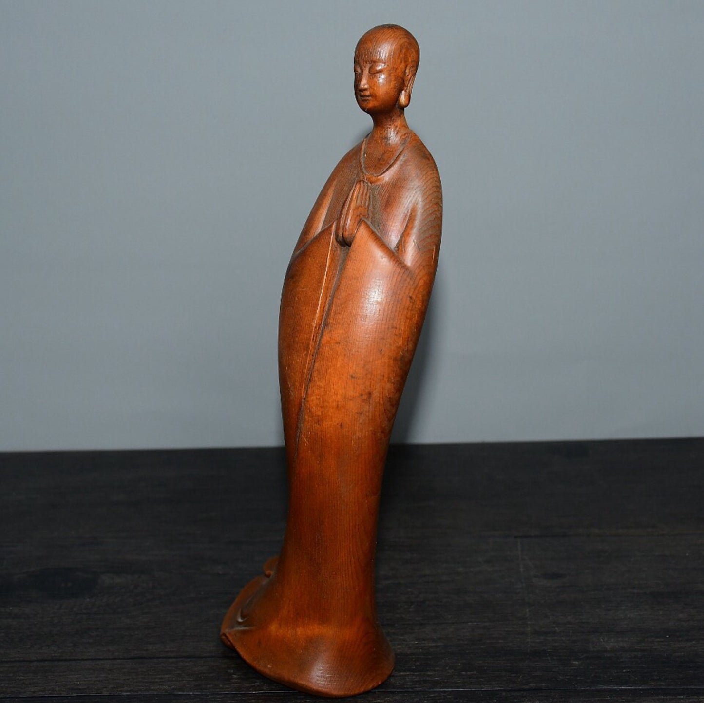 Chinese antique boxwood enlightenment ornaments