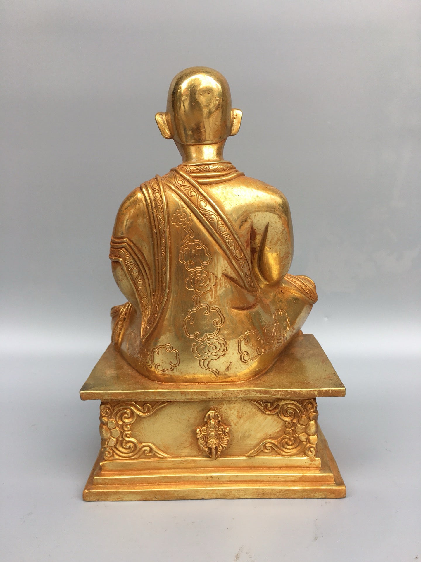 Chinese antique pure copper Buddha statue