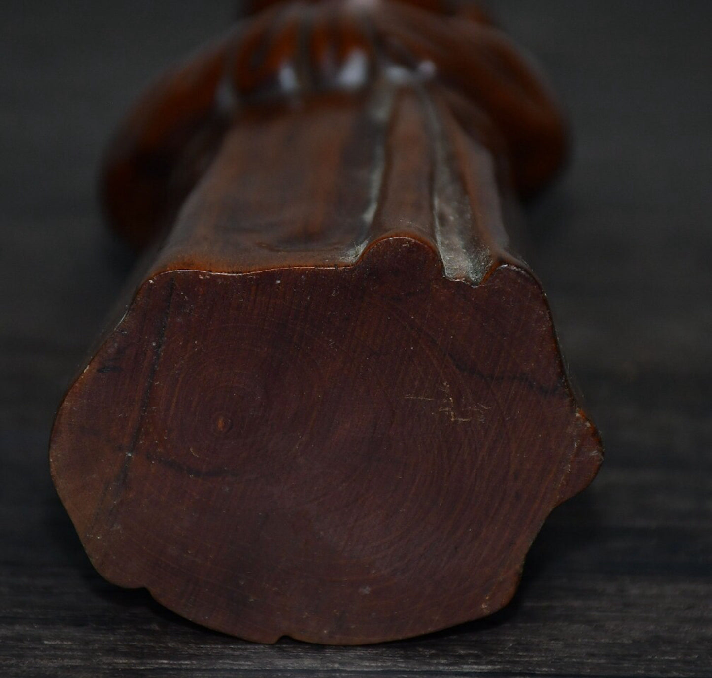 Chinese antique boxwood small monk ornaments