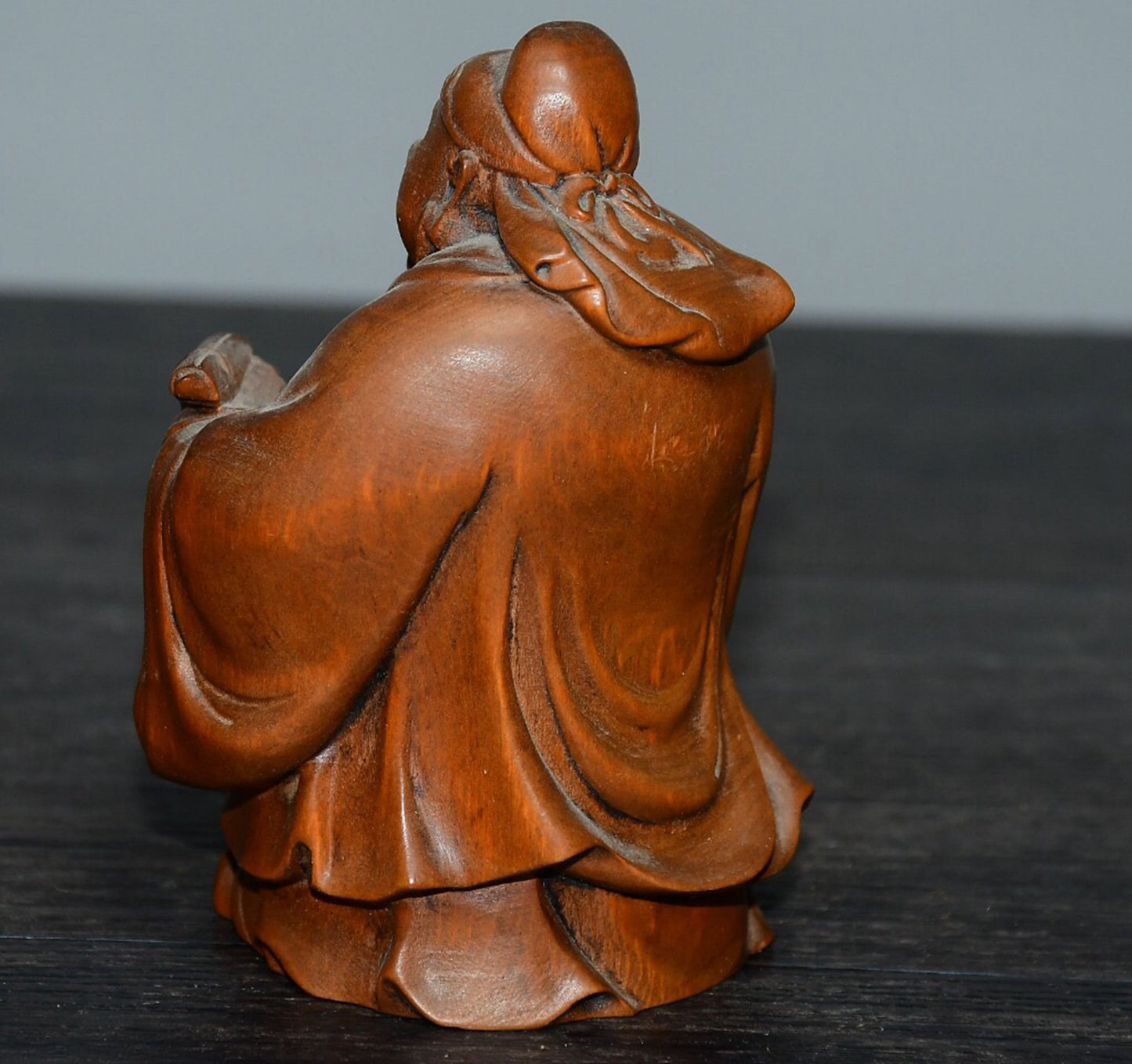 Chinese antique boxwood and star ornaments