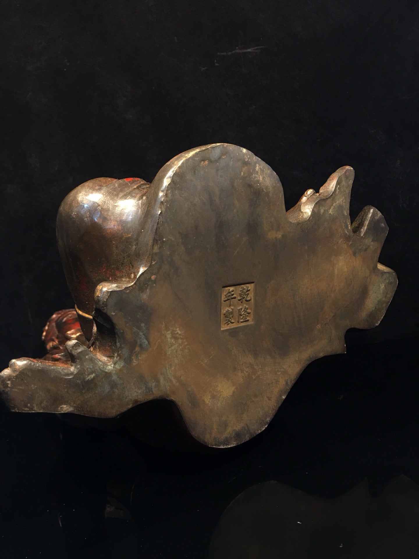 Chinese antique pure copper statue of Avalokitesvara Bodhisattva