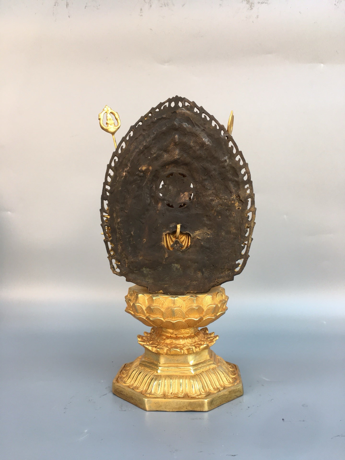 Chinese antique pure copper statue of Thousand Handed Guanyin Bodhisattva