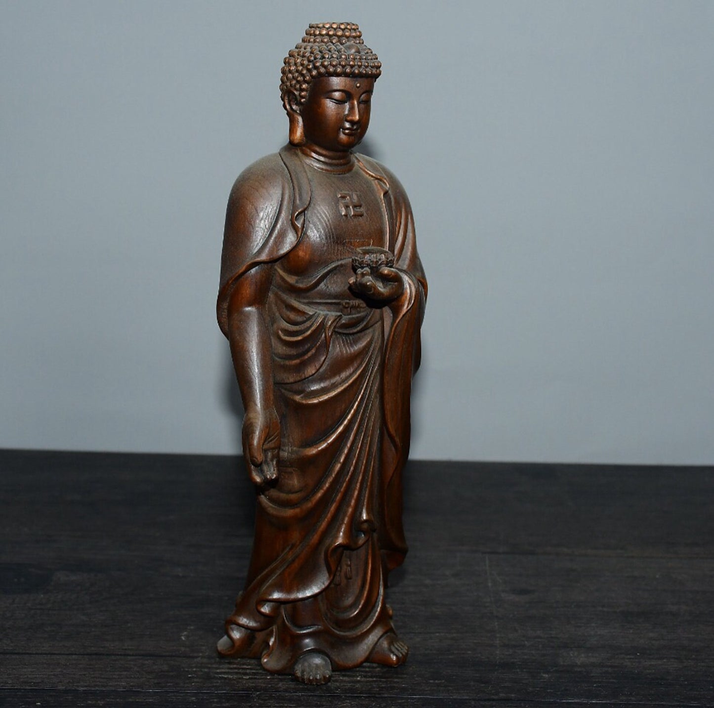 Chinese antique boxwood Buddha ornaments