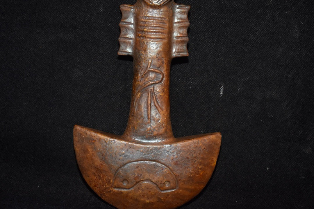 Chinese antique jade axe