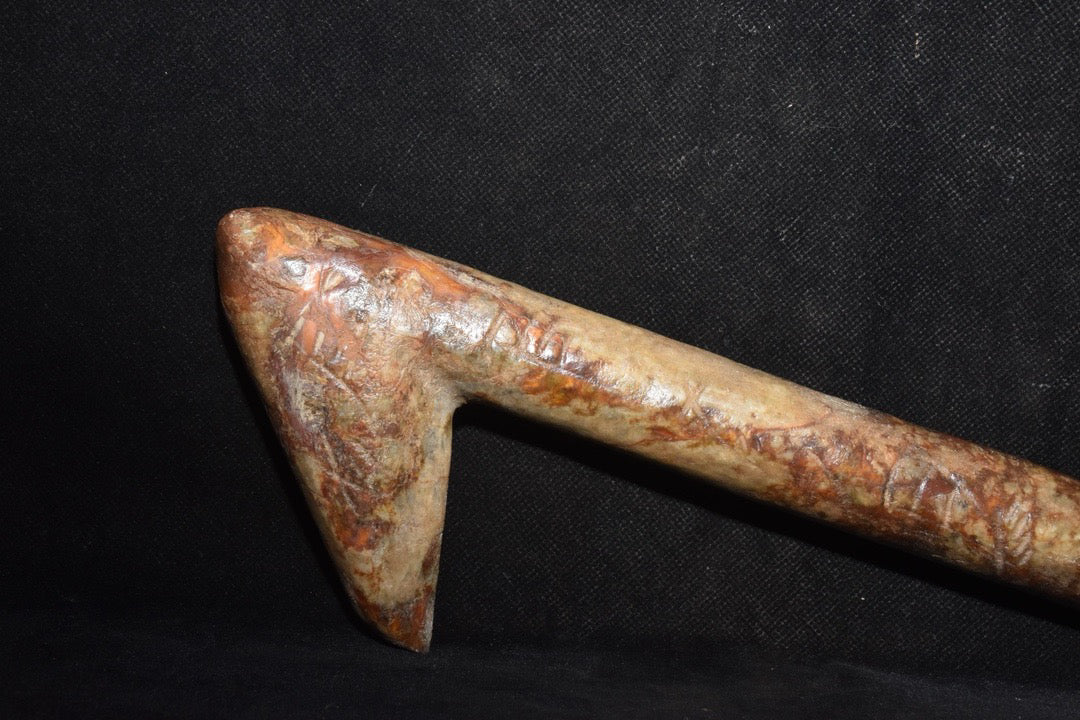 Chinese antique jade axe