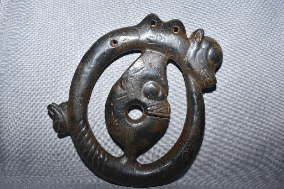 Chinese Antique Meteorite Dragon