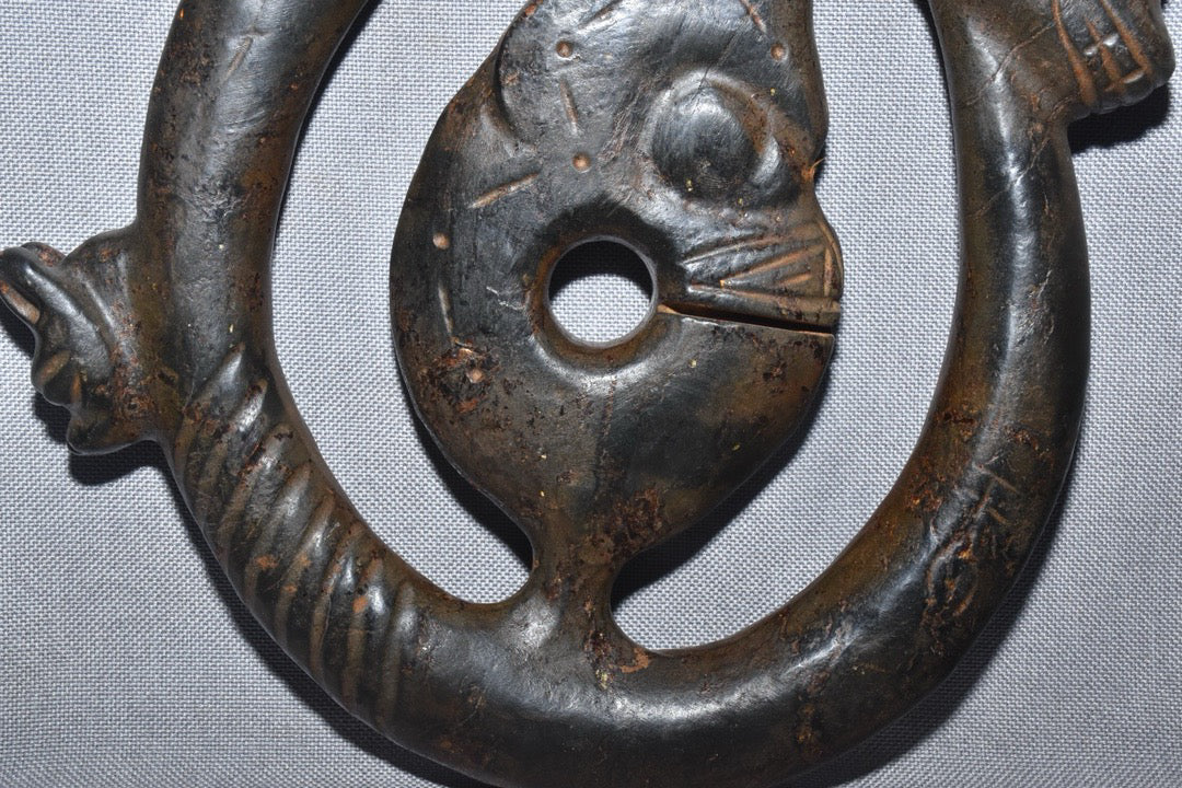 Chinese Antique Meteorite Dragon