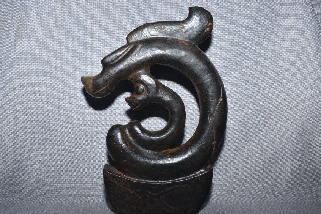 Chinese Antique Meteorite Dragon