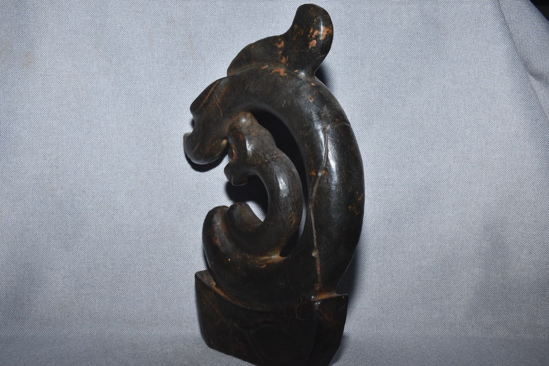 Chinese Antique Meteorite Dragon