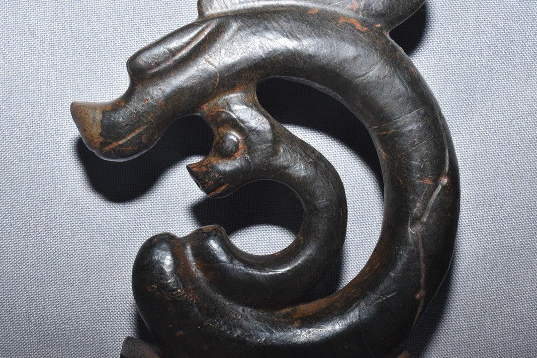 Chinese Antique Meteorite Dragon