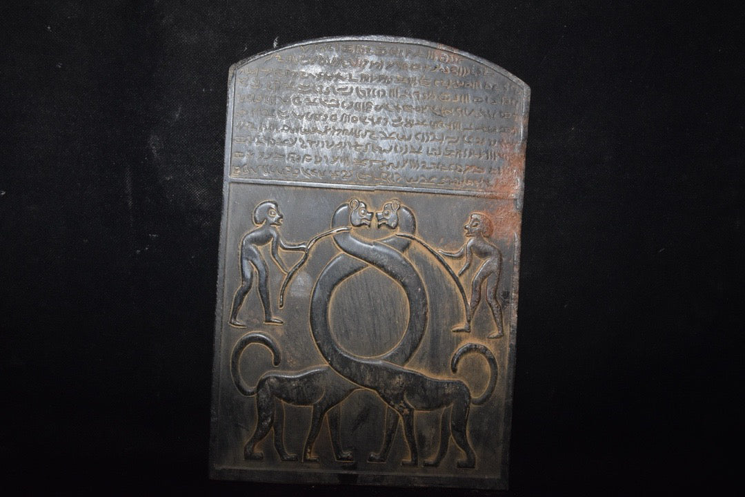 Chinese Antique Meteorite Painting Board