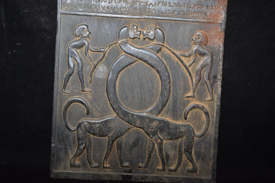 Chinese Antique Meteorite Painting Board