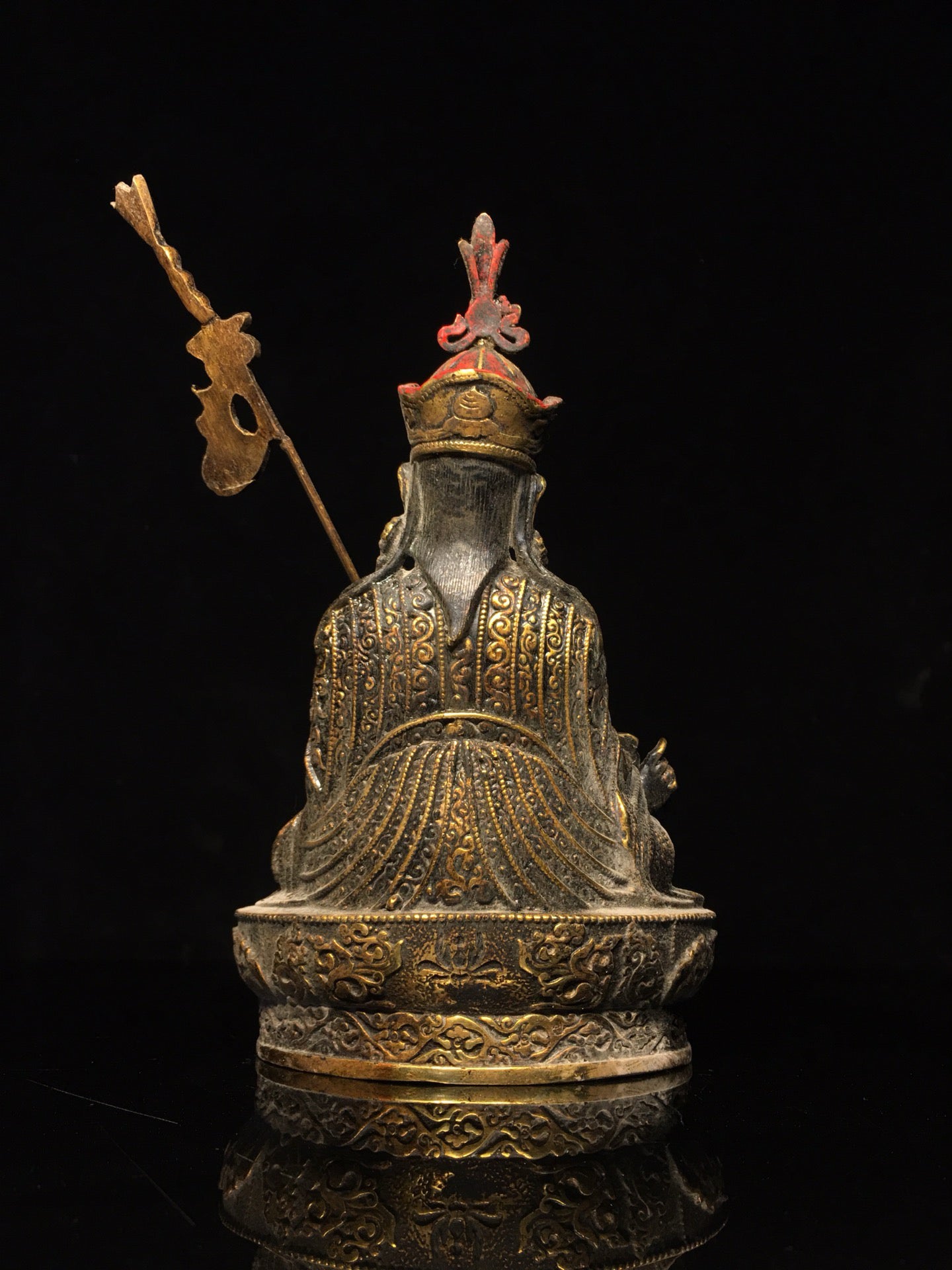 Master of Chinese Antique Face Painting and Imitation of Old Lotus Peanuts