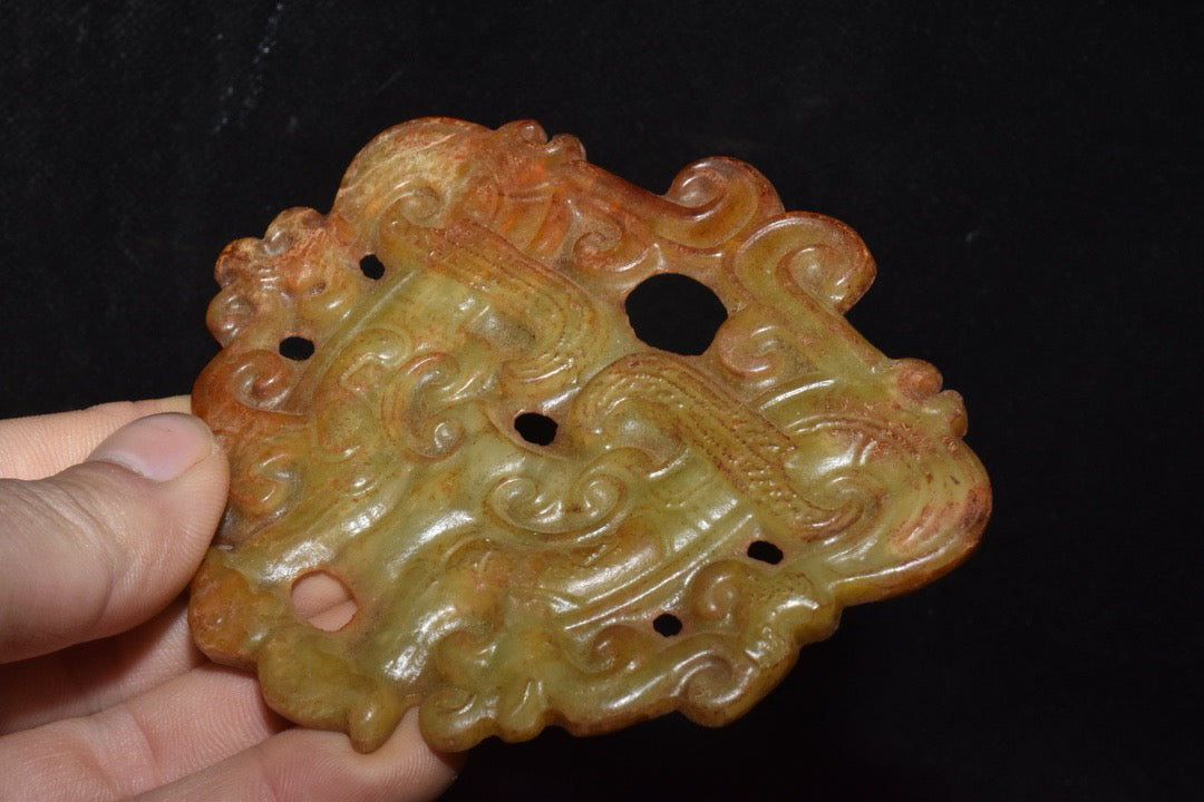 Chinese antique jade pendant