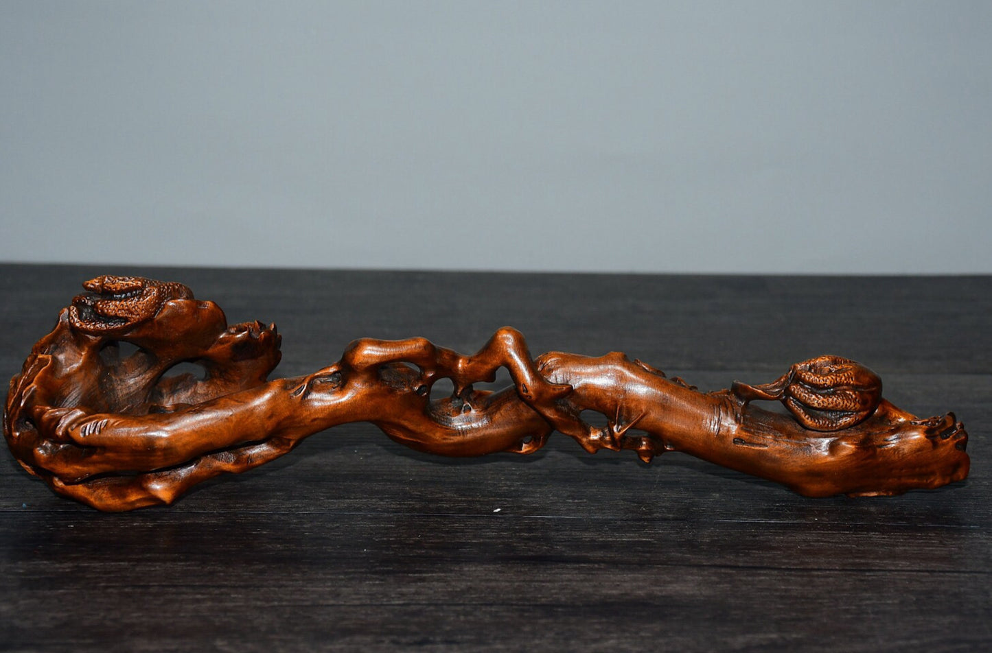 Chinese antique boxwood Buddha's hand ornament