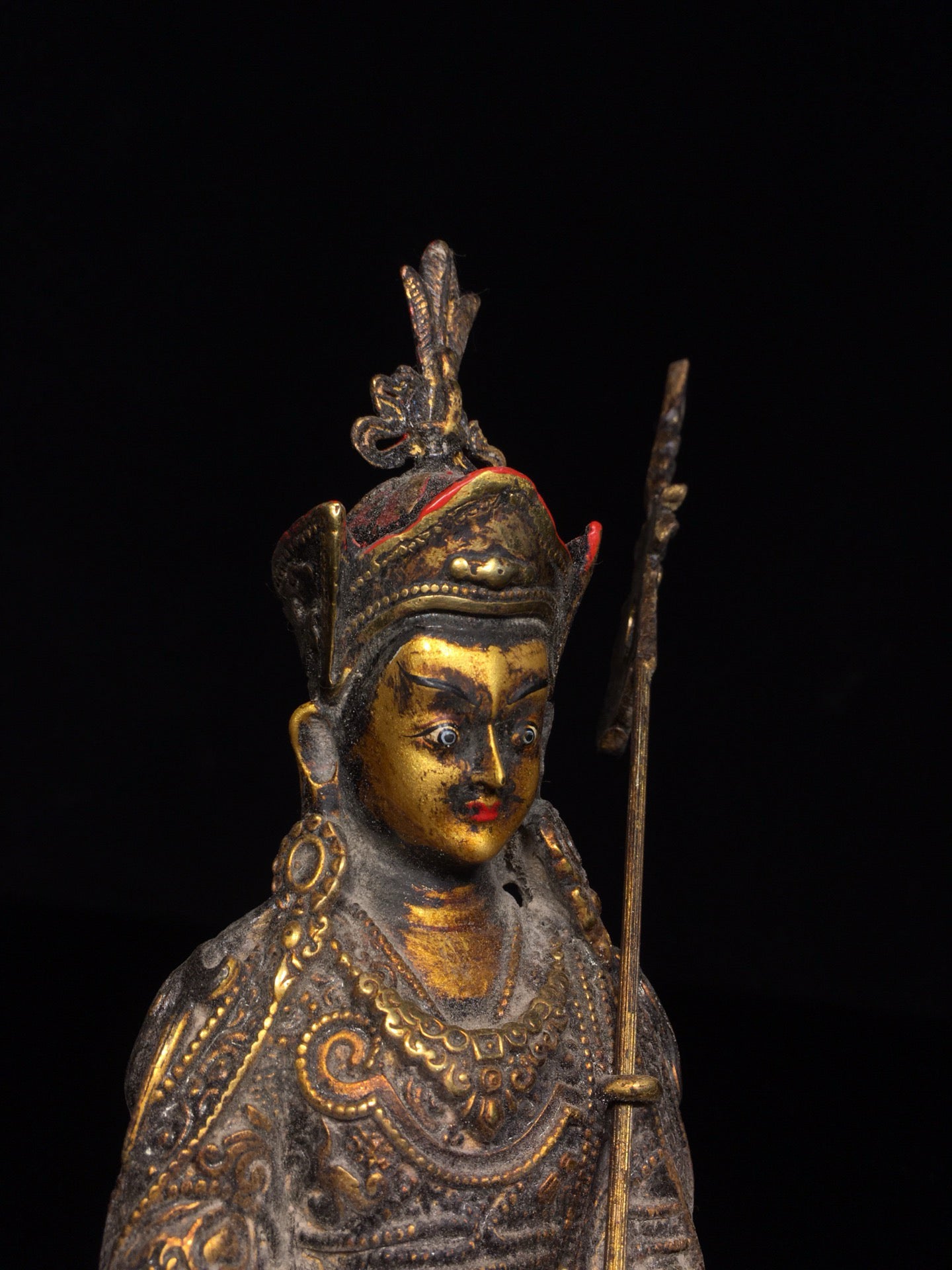 Master of Chinese Antique Face Painting and Imitation of Old Lotus Peanuts