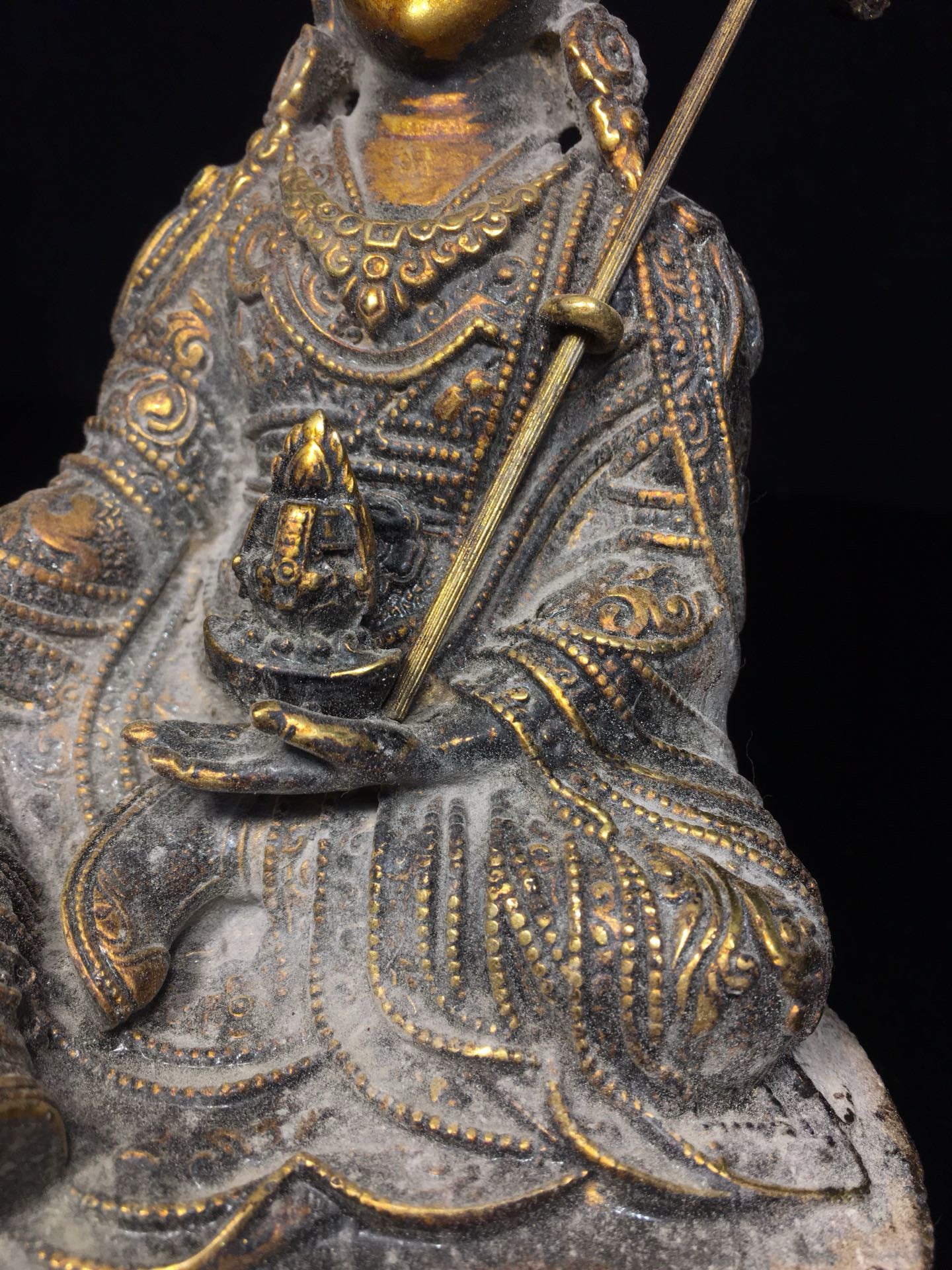 Master of Chinese Antique Face Painting and Imitation of Old Lotus Peanuts