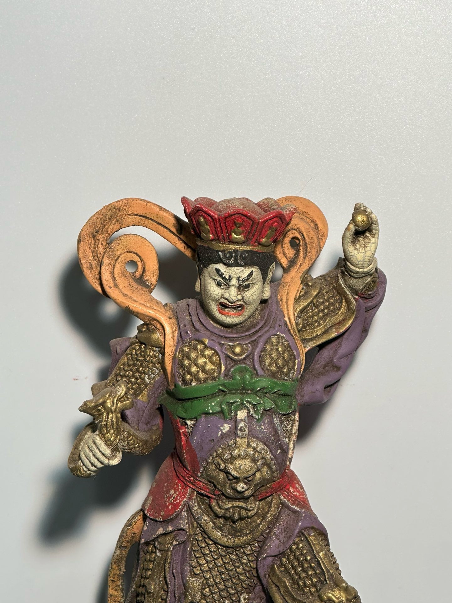 Chinese antique boxwood carving with exquisite craftsmanship to carve character statues