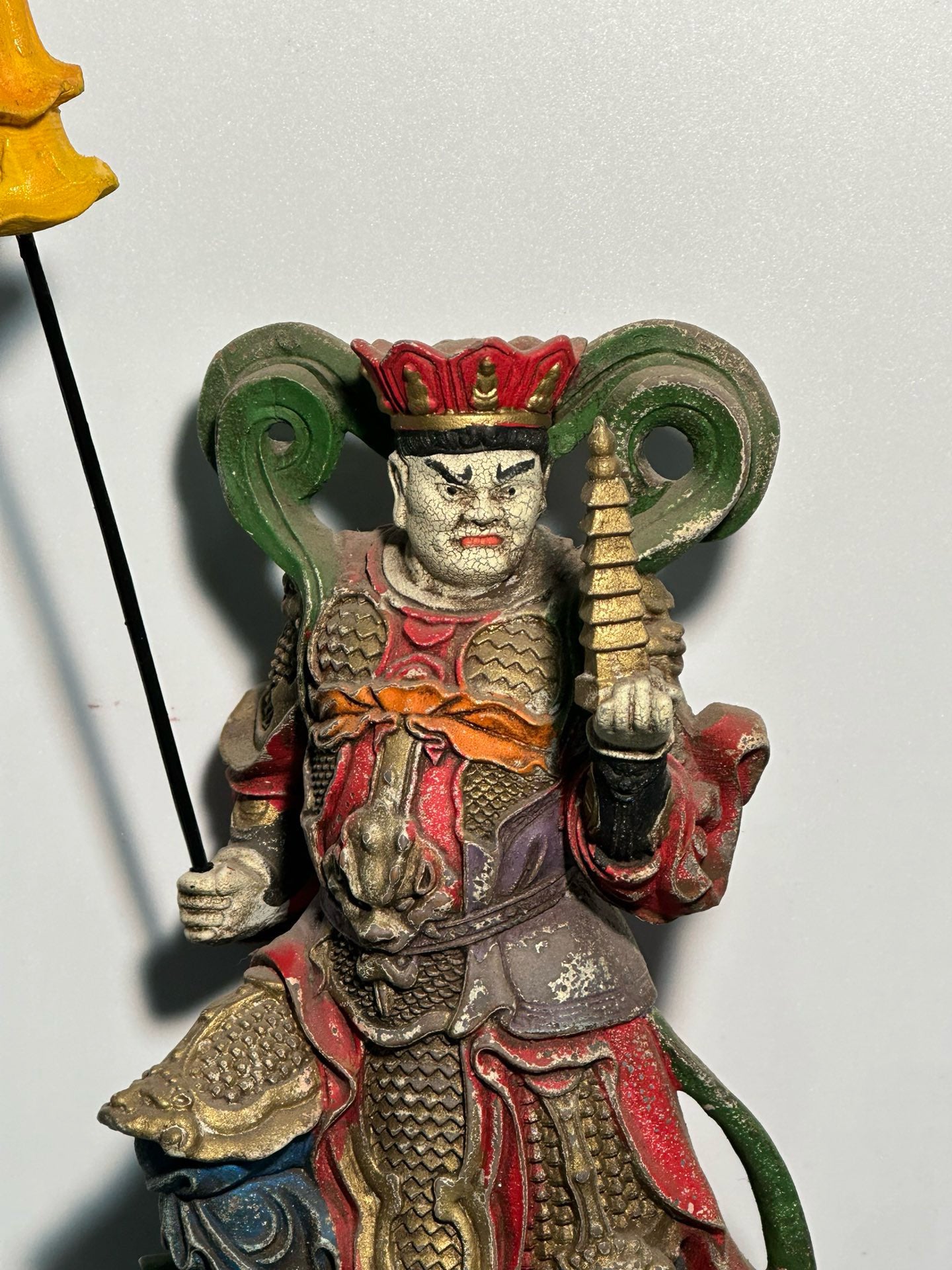 Chinese antique boxwood carving with exquisite craftsmanship to carve character statues