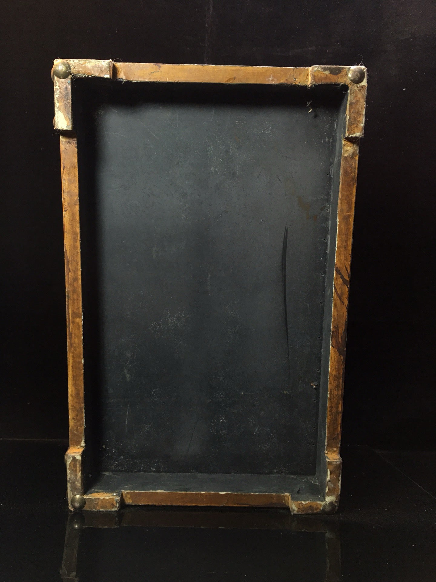 Chinese Antique Wooden Carving Treasure Chest
