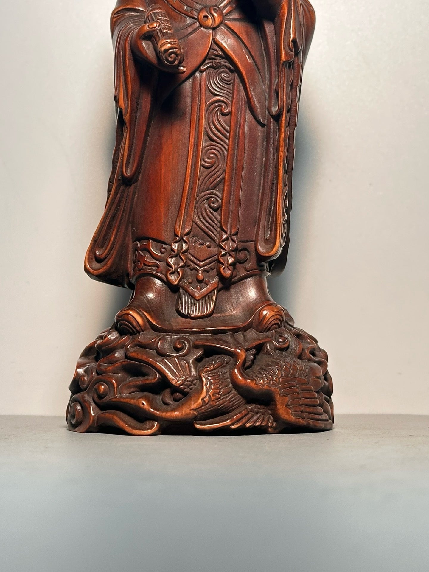 Chinese antique boxwood sculptures crafted with exquisite craftsmanship