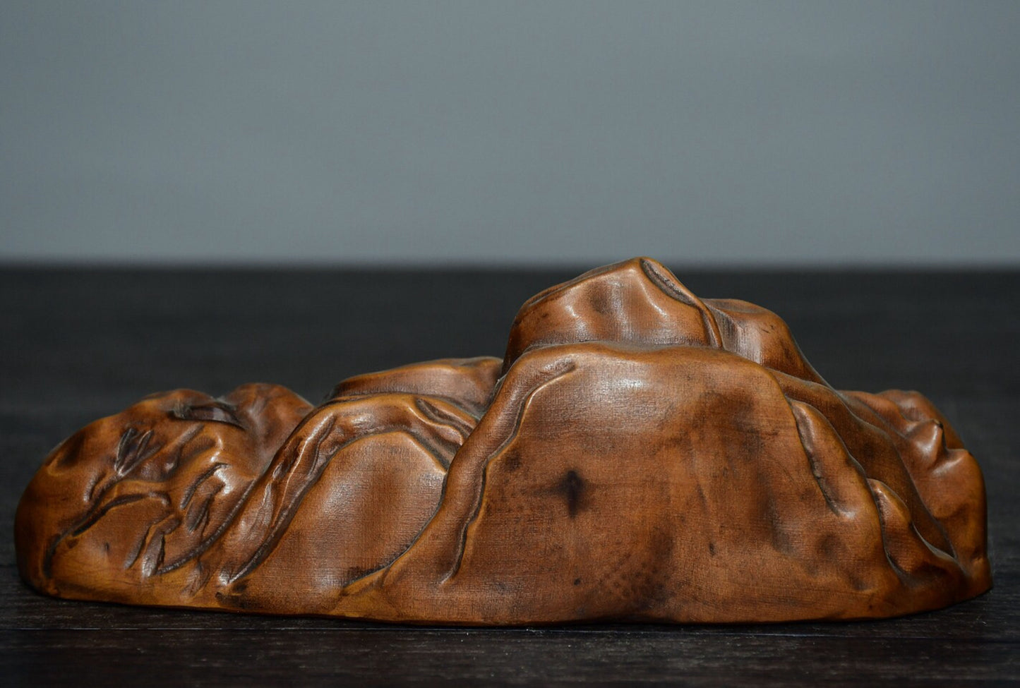 Chinese antique small leaf boxwood landscape ornaments