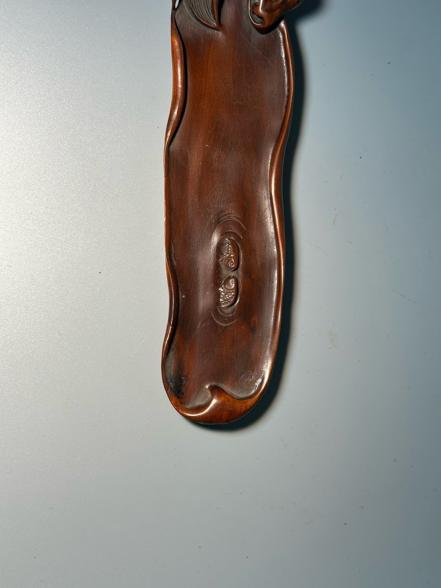 Chinese antique boxwood carved and finely crafted ornaments