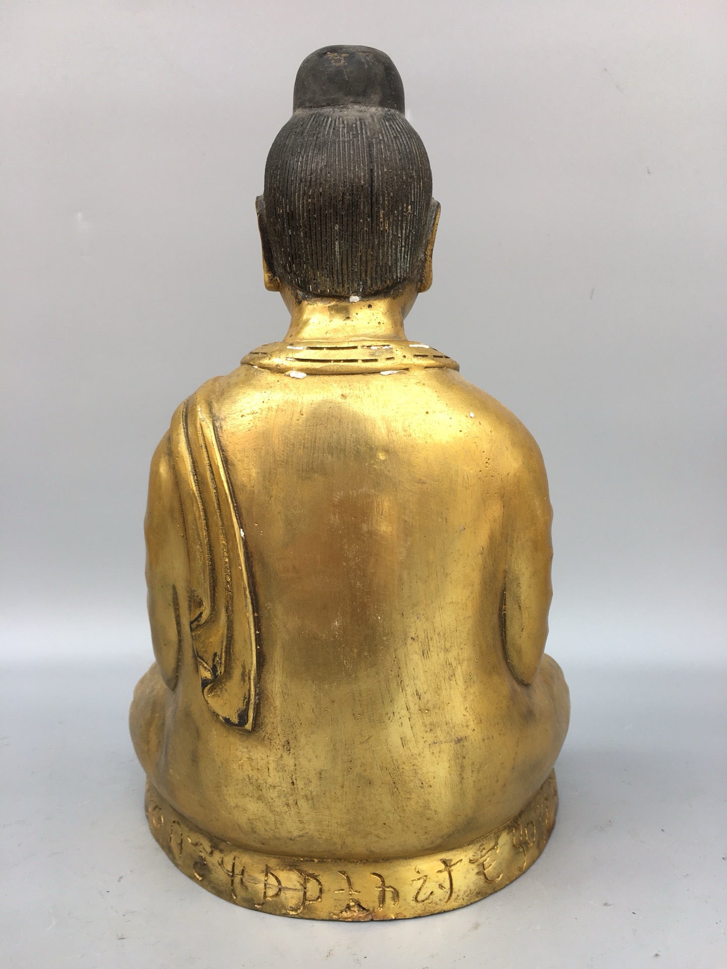 Chinese antique bronze gilded Northern Wei Buddha statue