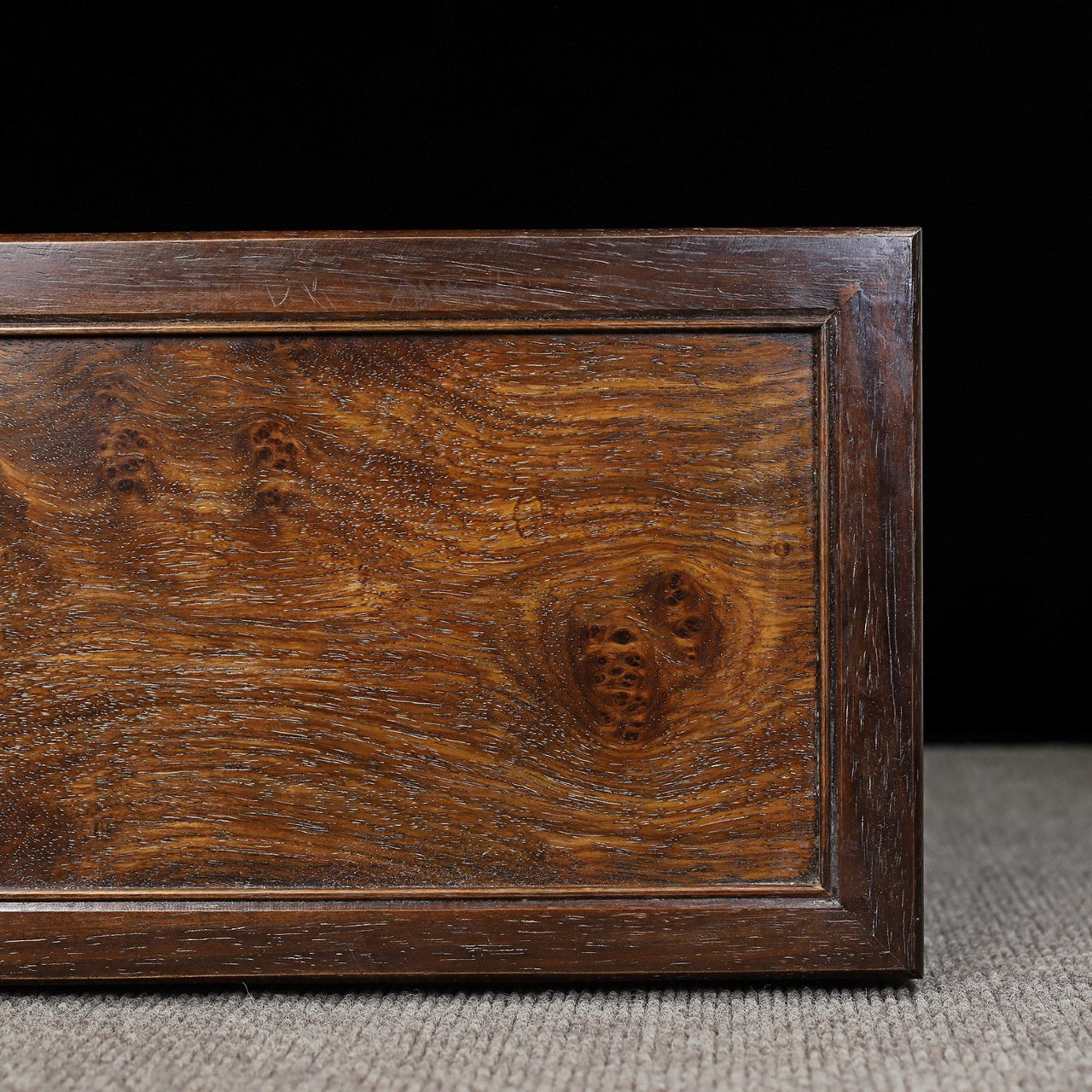 Chinese antique rosewood handmade carved box