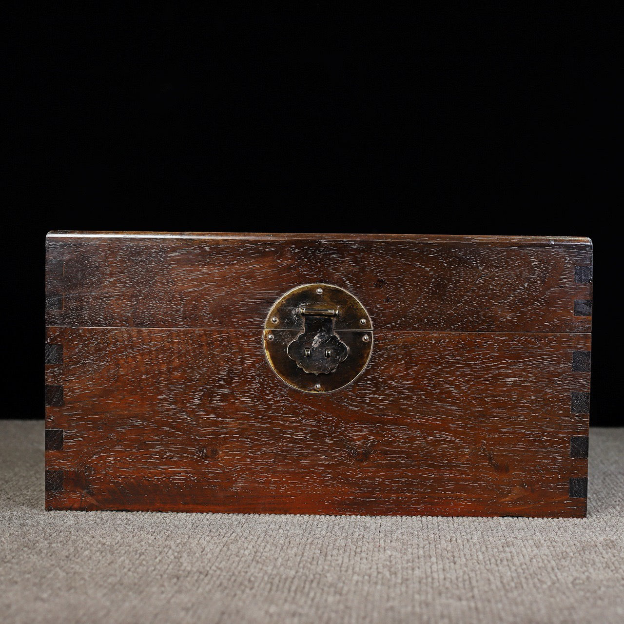 Chinese antique rosewood handmade carved box