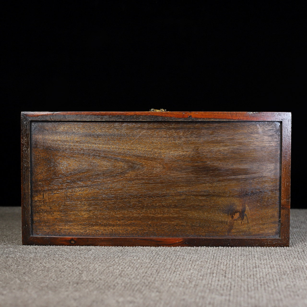 Chinese antique rosewood handmade carved box